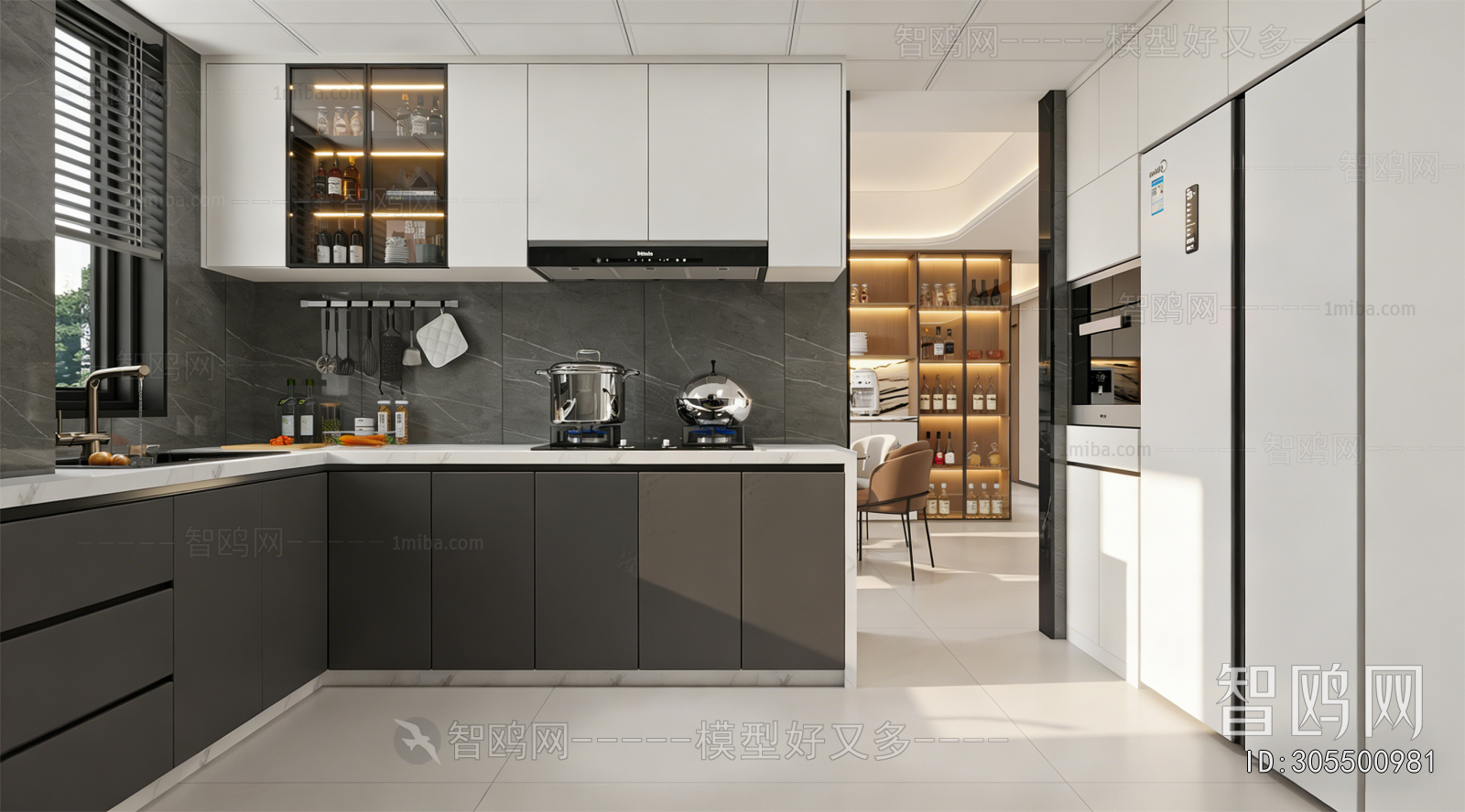 Modern The Kitchen