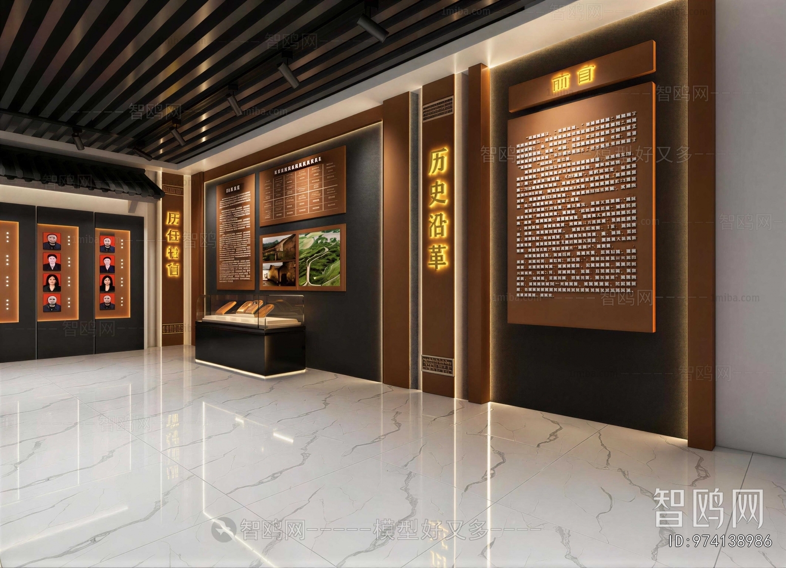 New Chinese Style Exhibition Hall