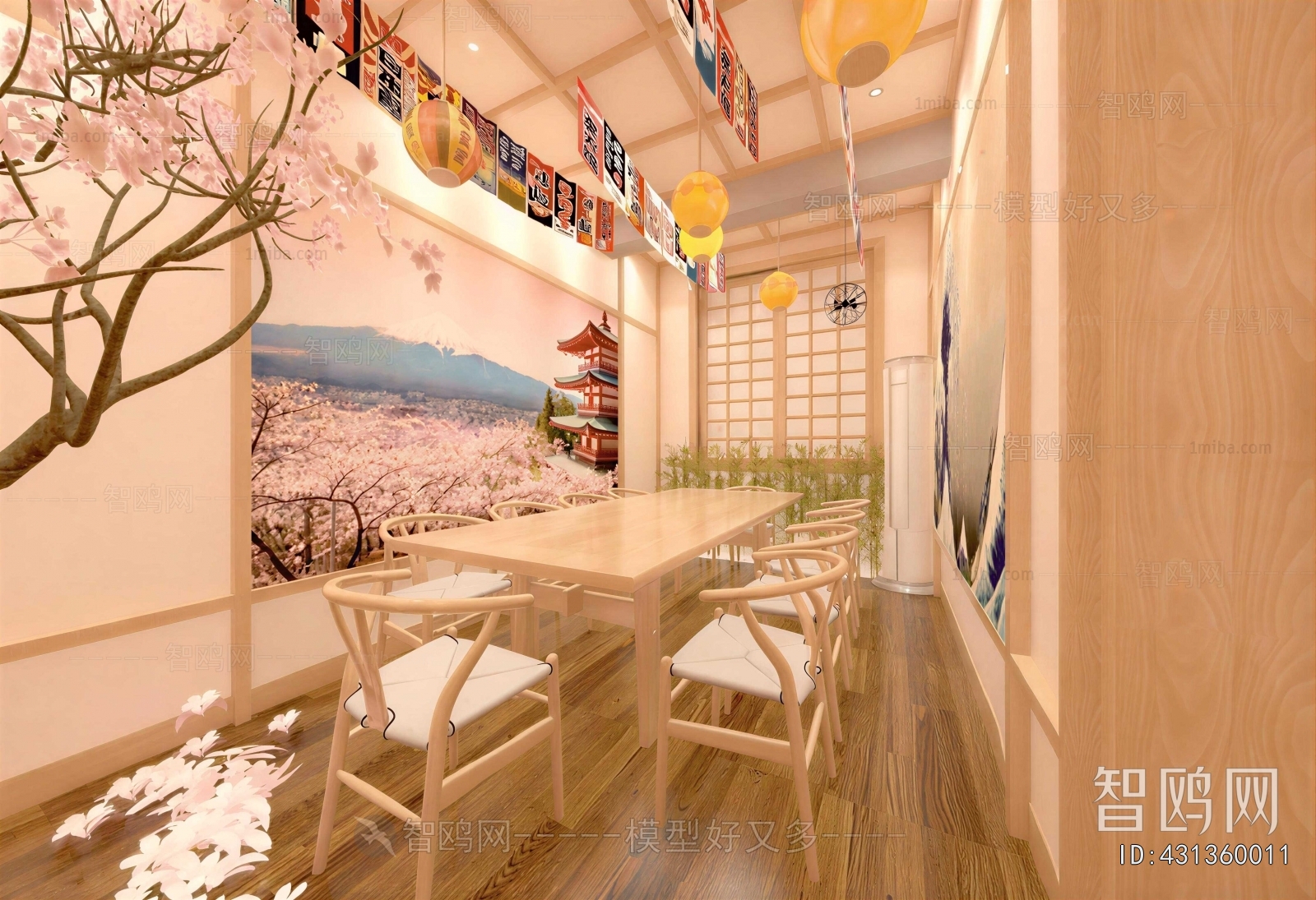 Japanese Style Restaurant Box