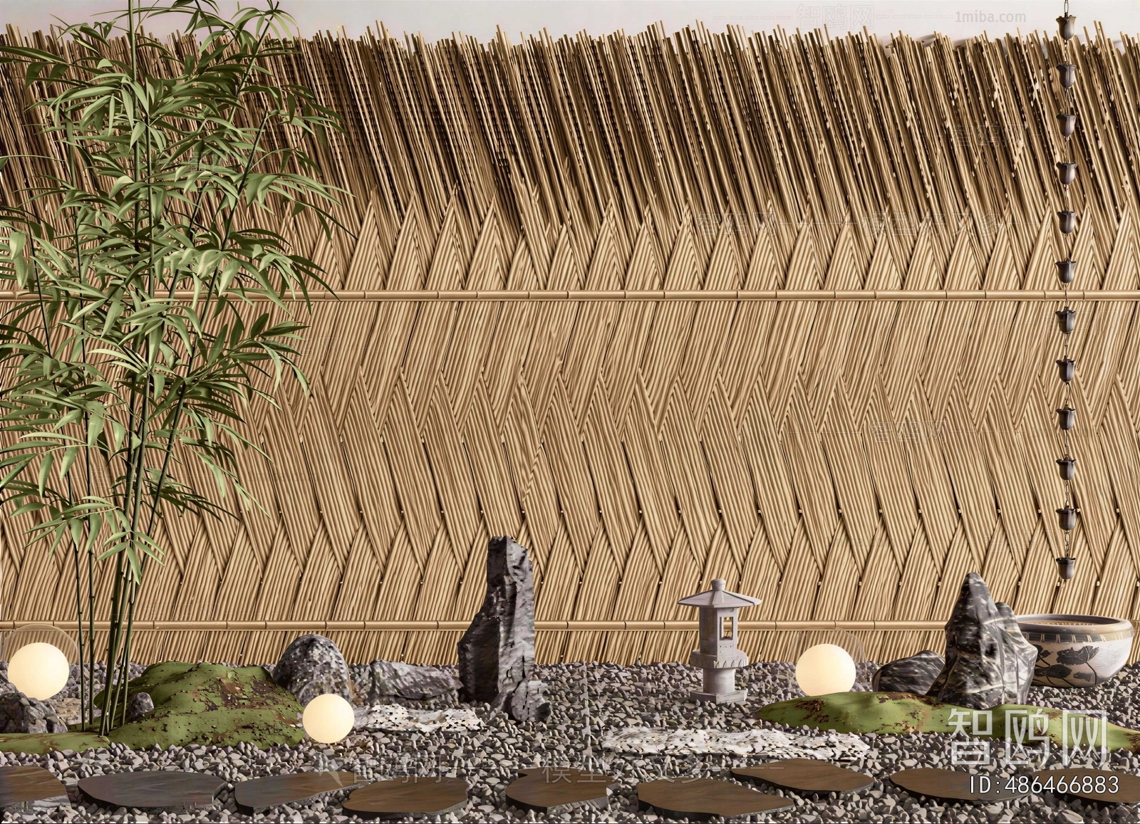 Japanese Style Courtyard/landscape