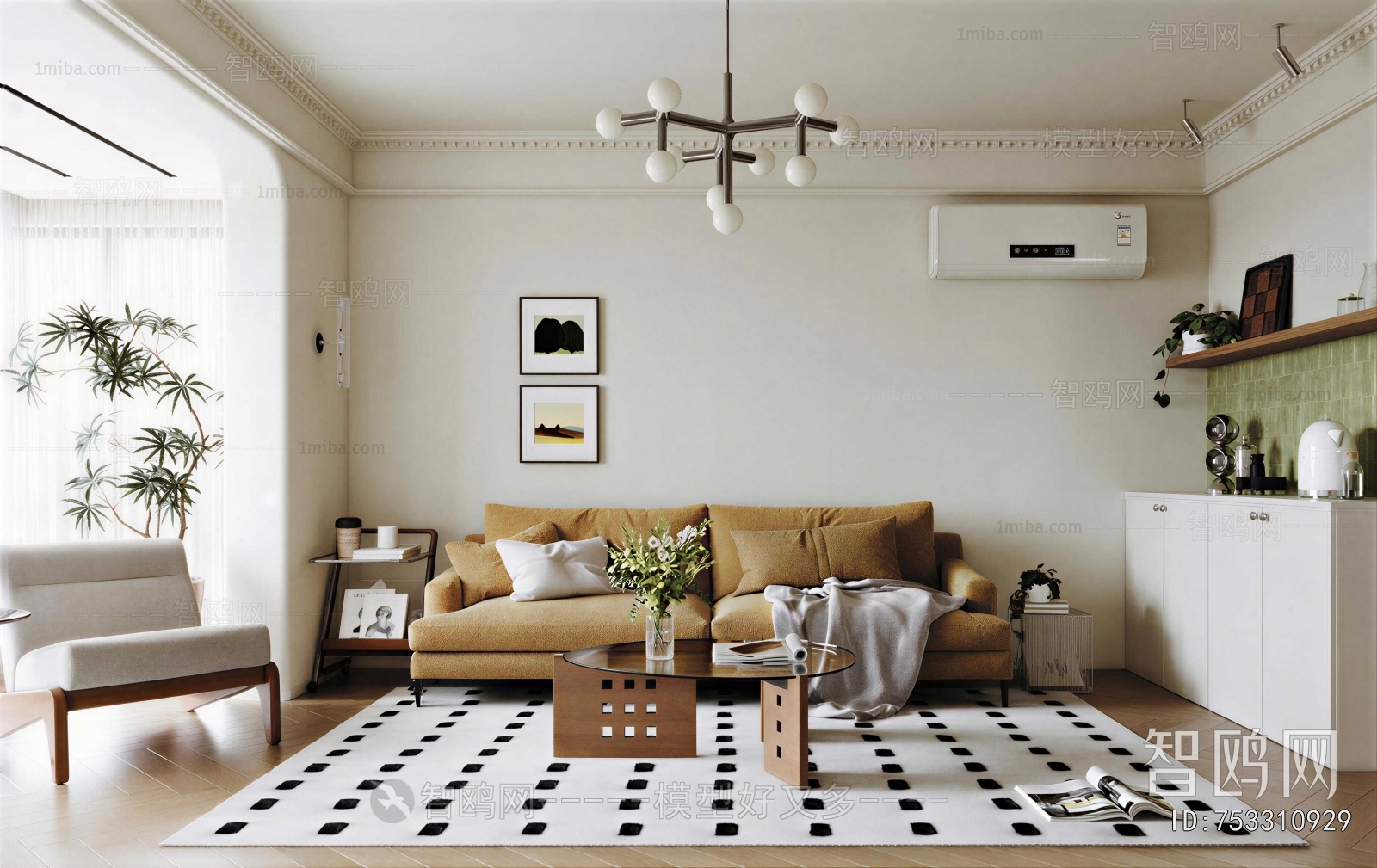 French Style A Living Room