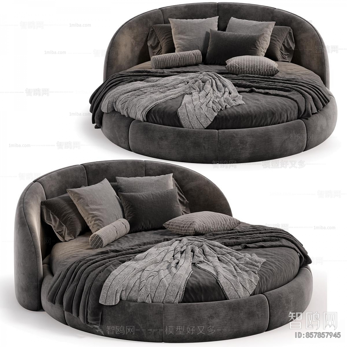 Modern Round Bed