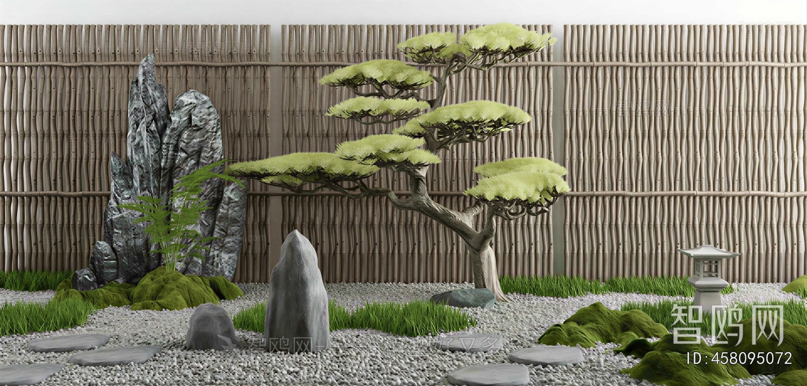 Japanese Style Courtyard/landscape