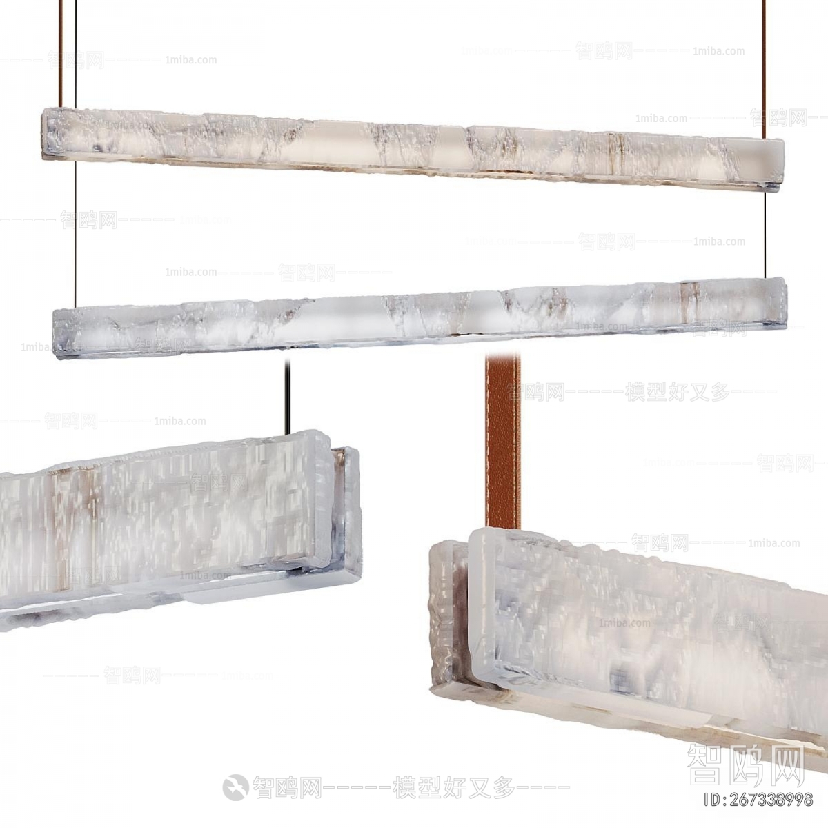 Modern Long Chandelier