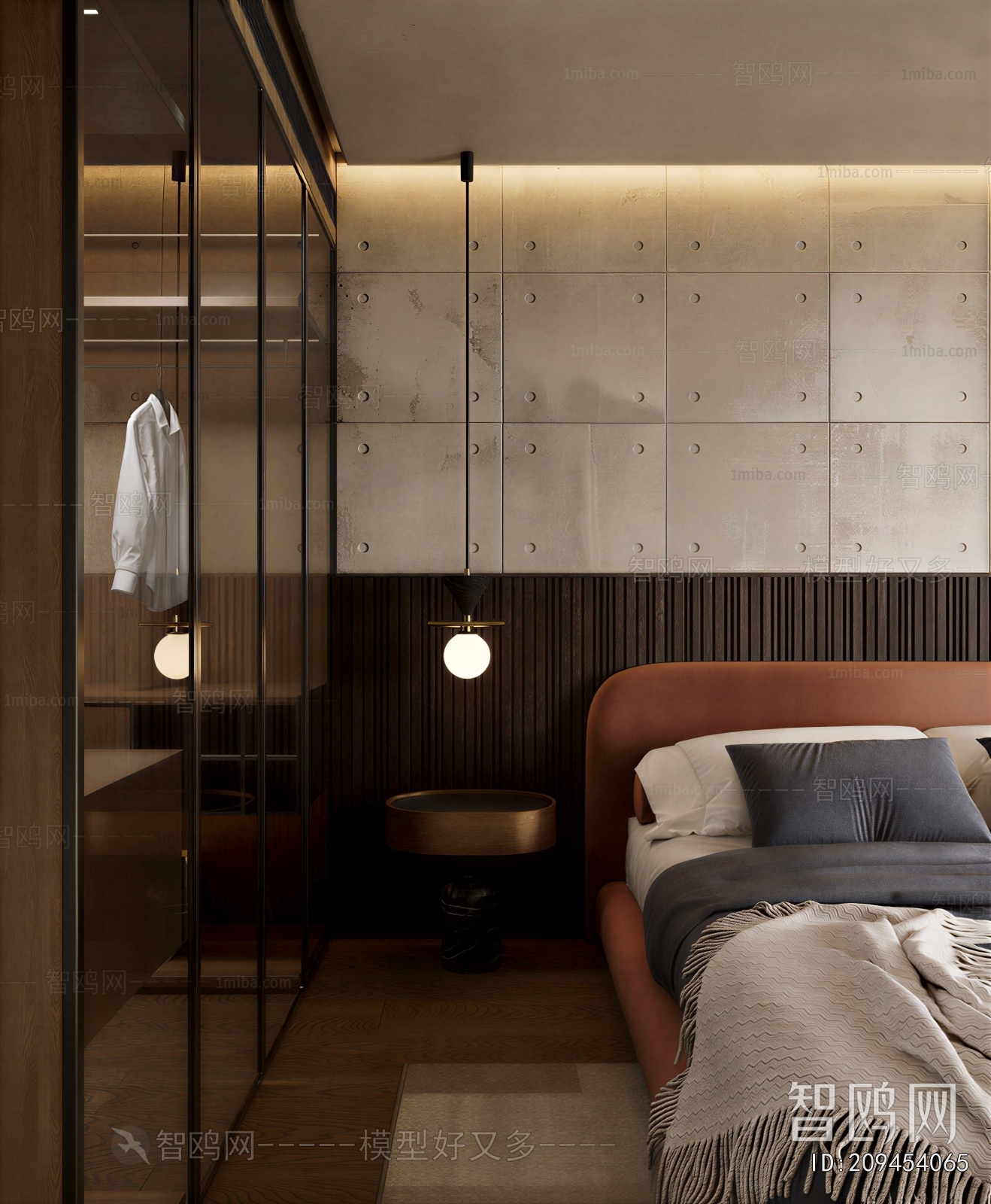 Industrial Style Bedroom