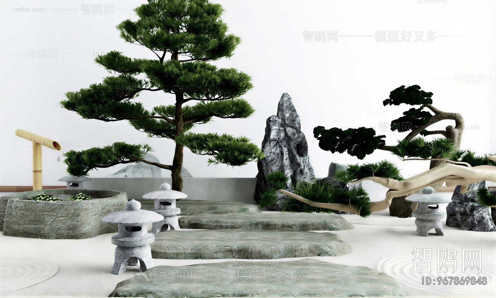 Japanese Style Courtyard/landscape