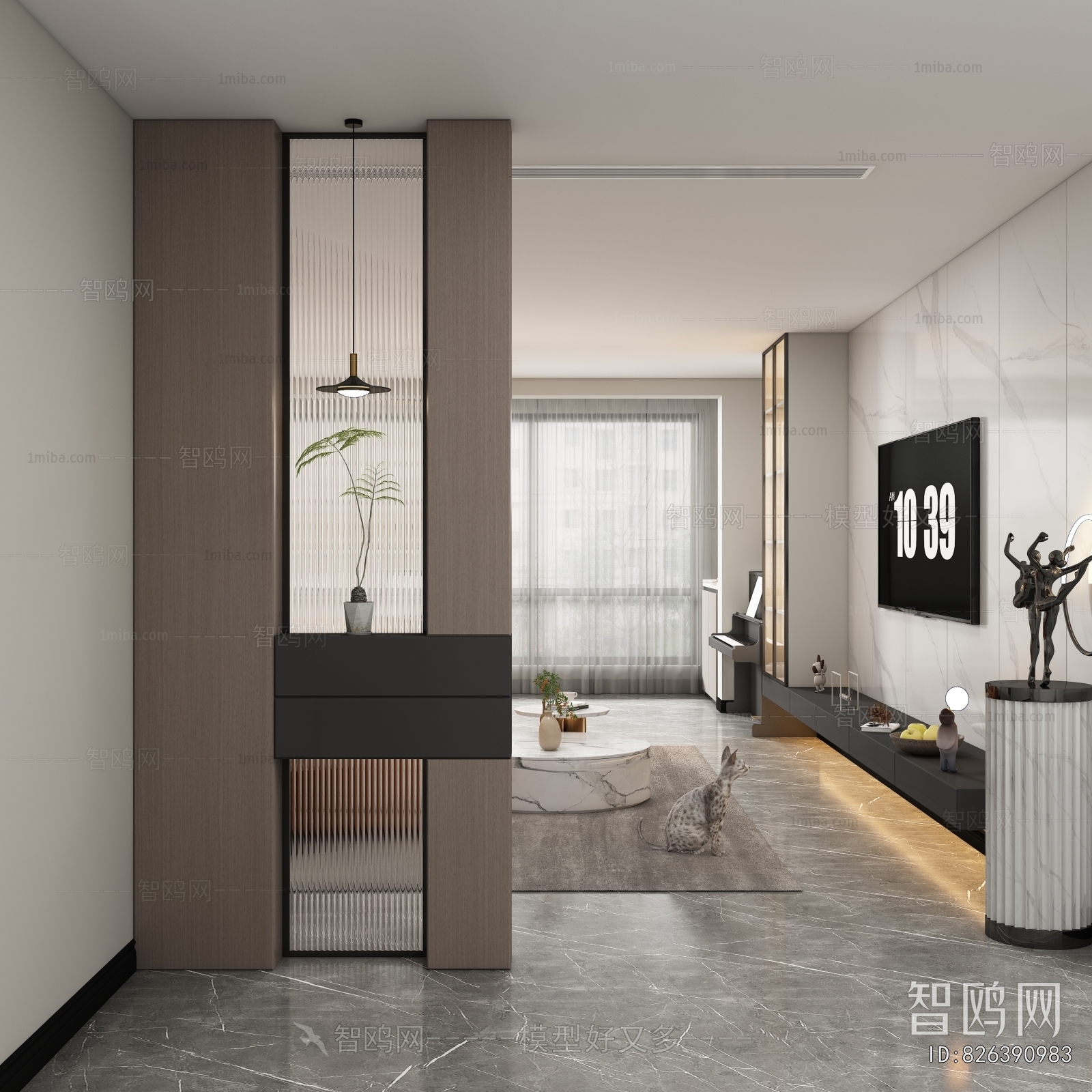 Modern Hallway