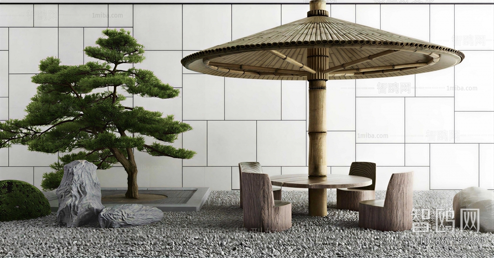 Japanese Style Courtyard/landscape