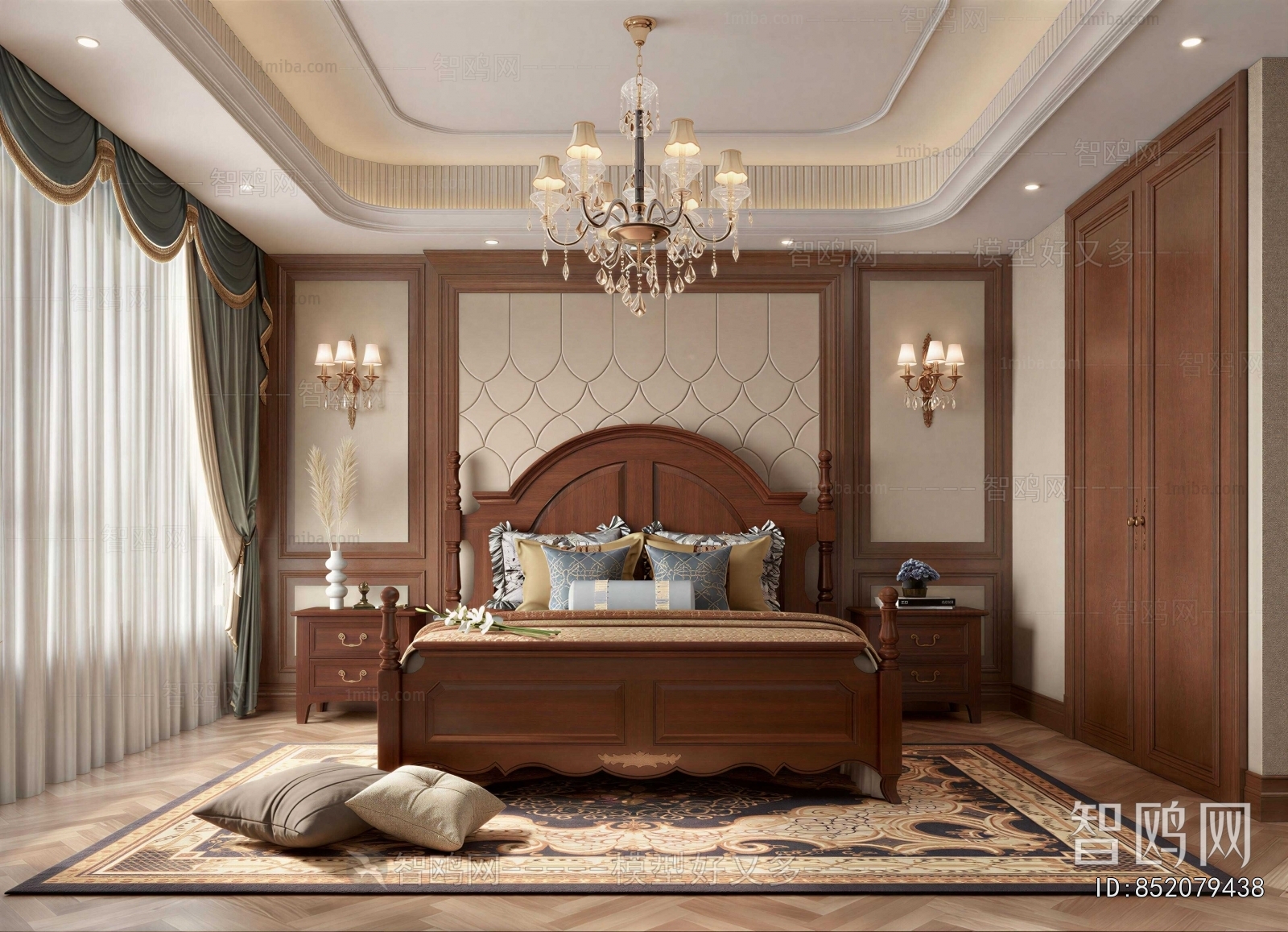 American Style Bedroom