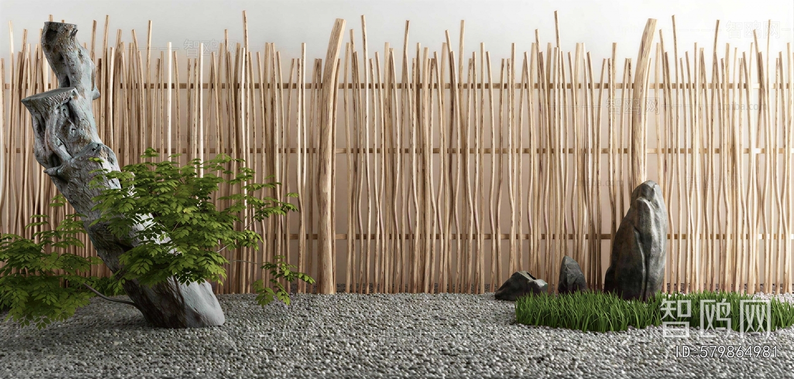 Japanese Style Courtyard/landscape