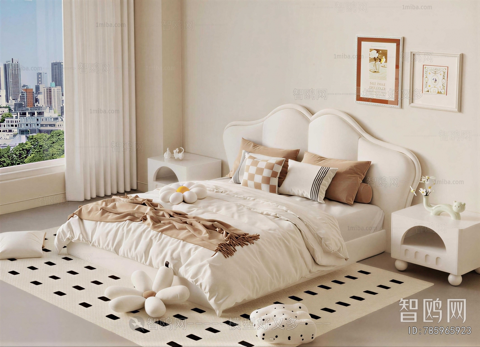 Modern Double Bed