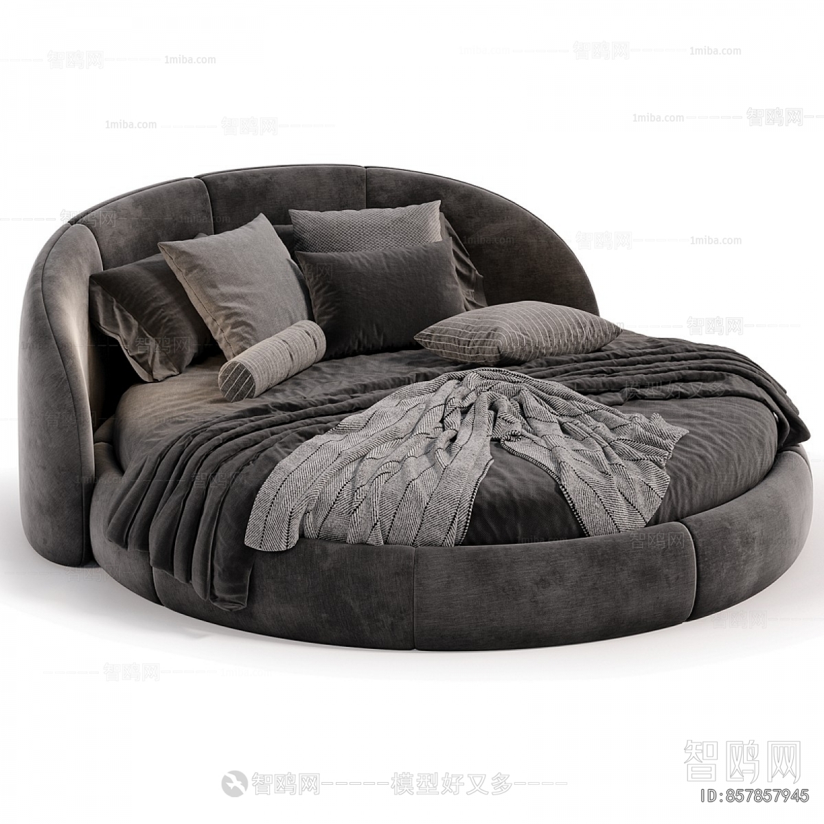 Modern Round Bed