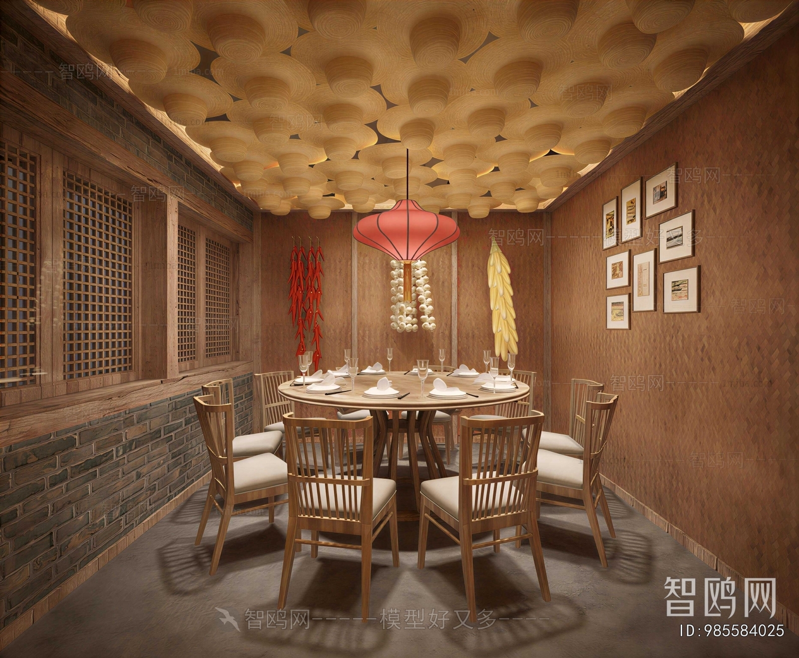 New Chinese Style Restaurant Box