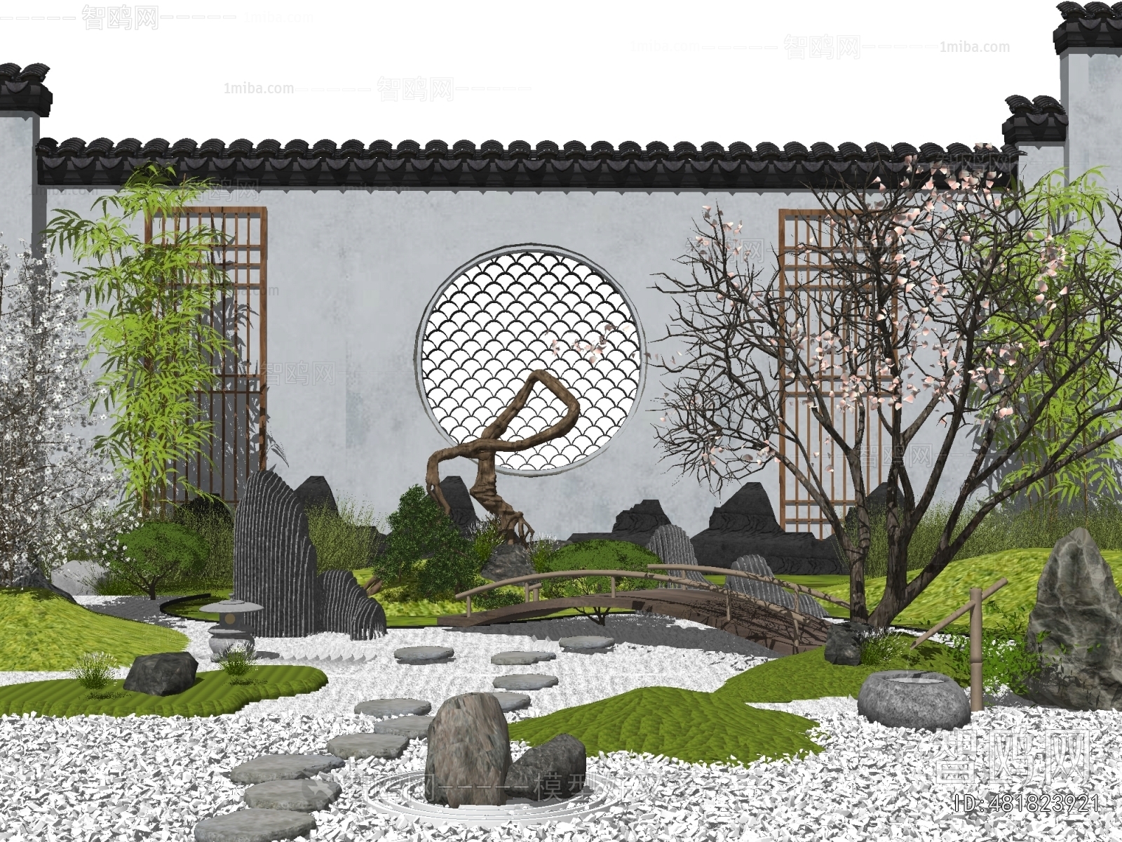 Japanese Style Courtyard/landscape