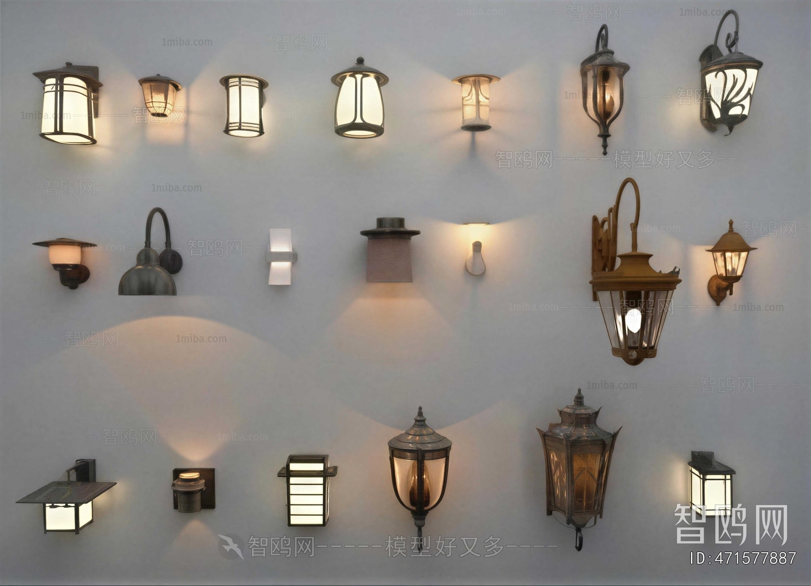 Industrial Style Wall Lamp