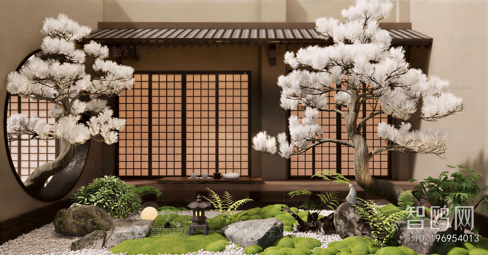 Japanese Style Courtyard/landscape