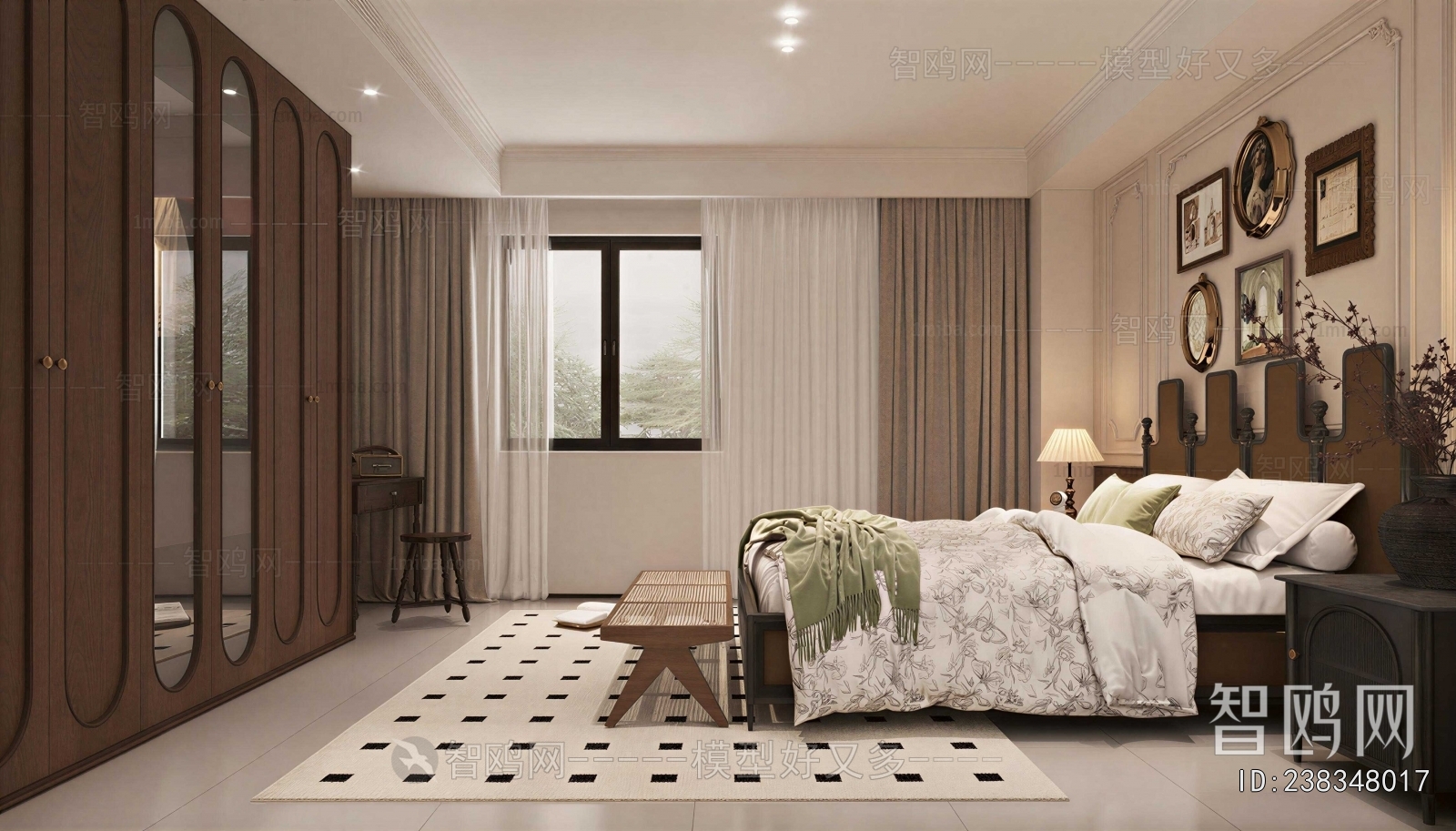 French Style Bedroom