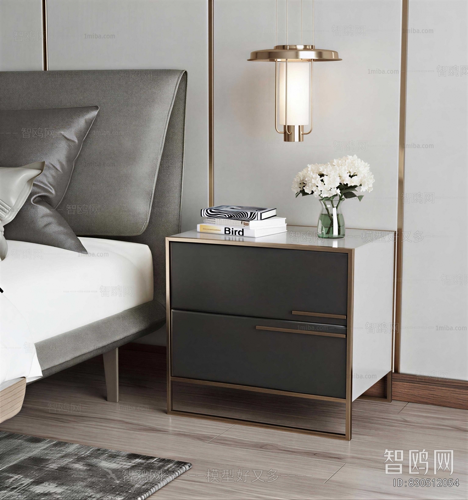 Modern Bedside Cupboard