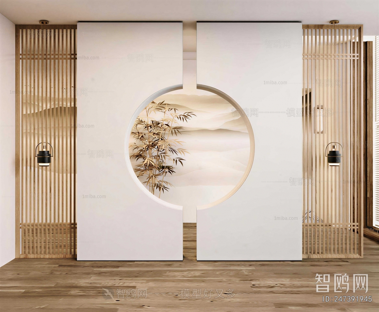 New Chinese Style Hallway