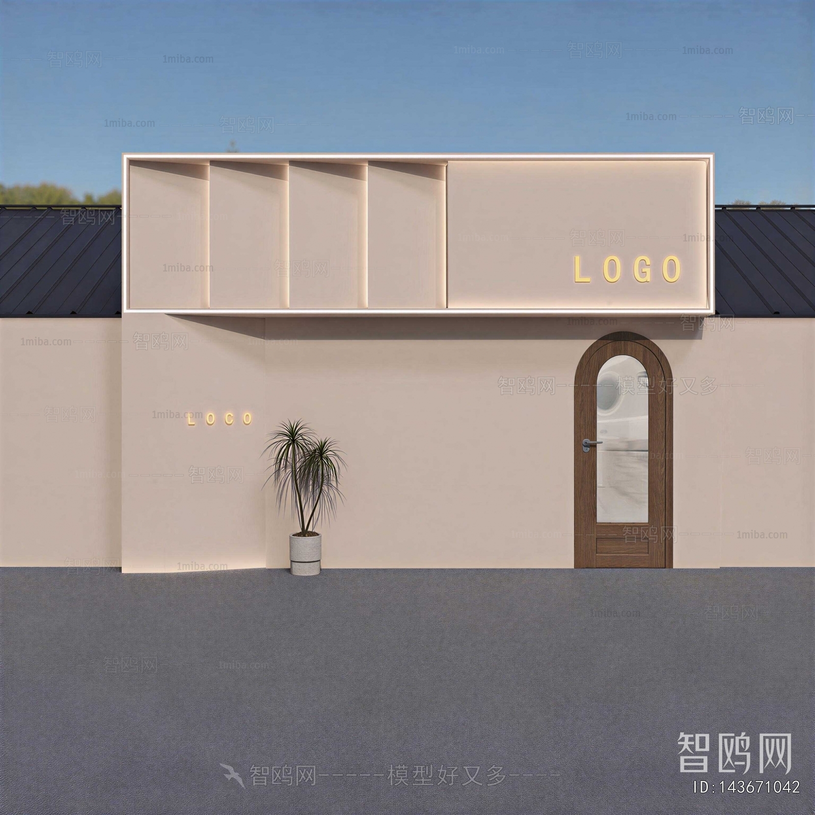 Modern Facade Element