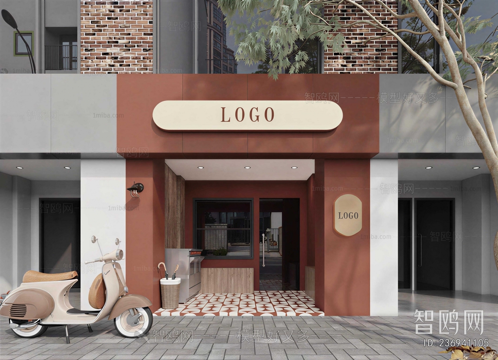 Modern Facade Element