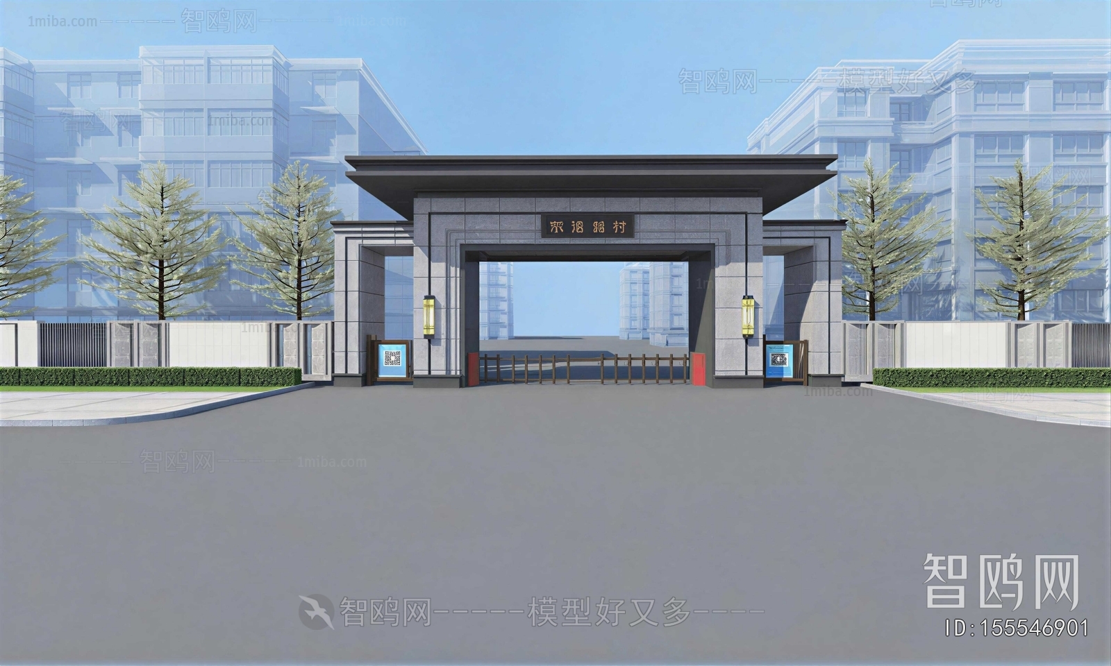 New Chinese Style Facade Element
