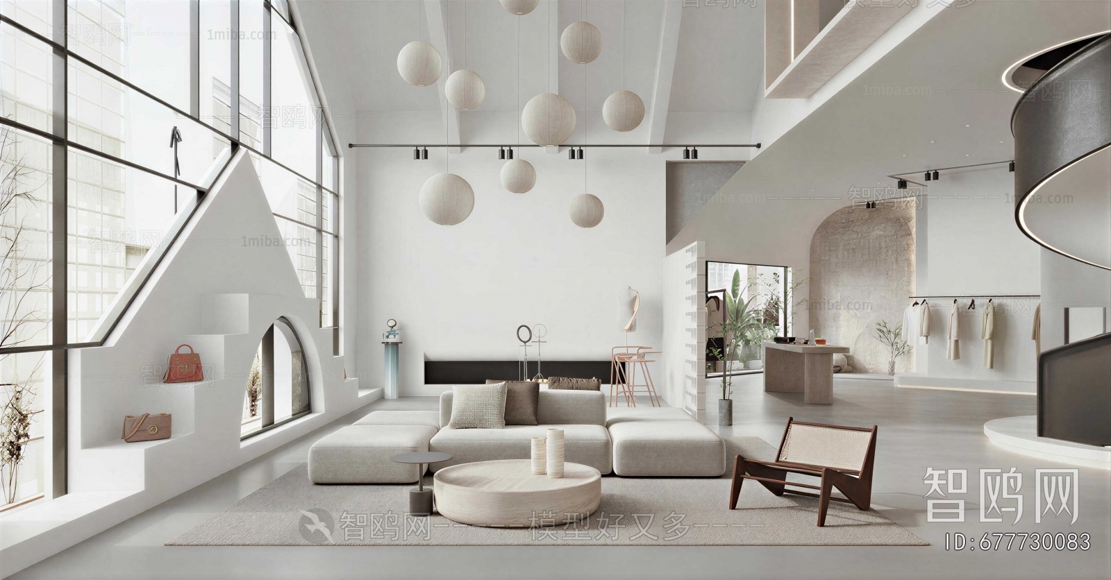 Modern Clothing Store