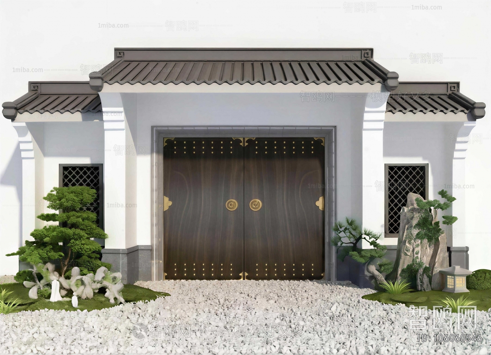New Chinese Style Facade Element