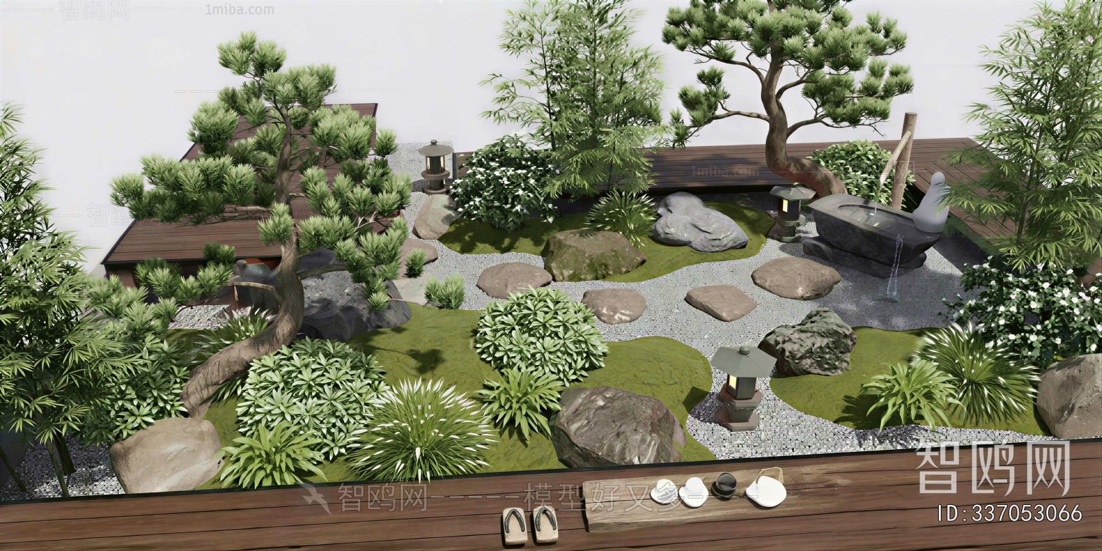Japanese Style Courtyard/landscape