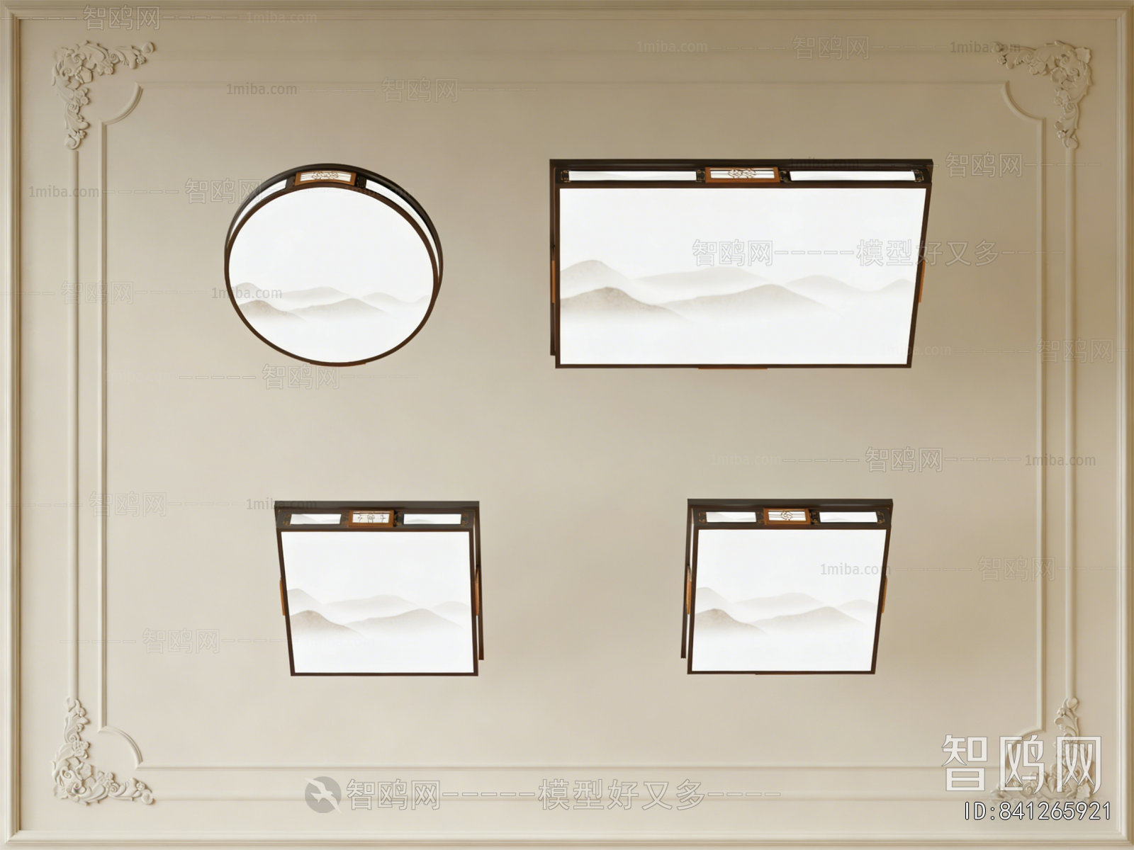 New Chinese Style Ceiling Ceiling Lamp