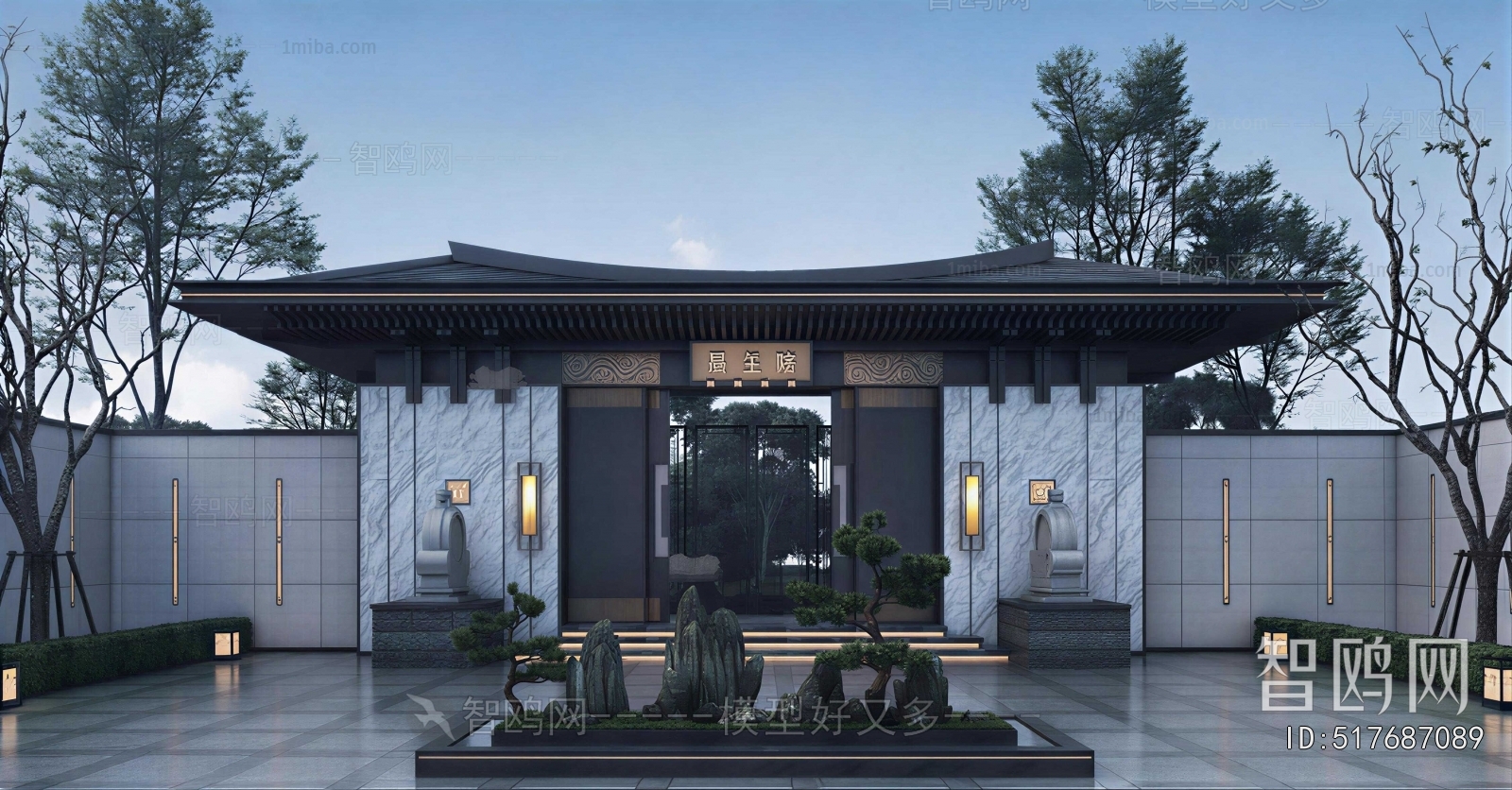 New Chinese Style Facade Element