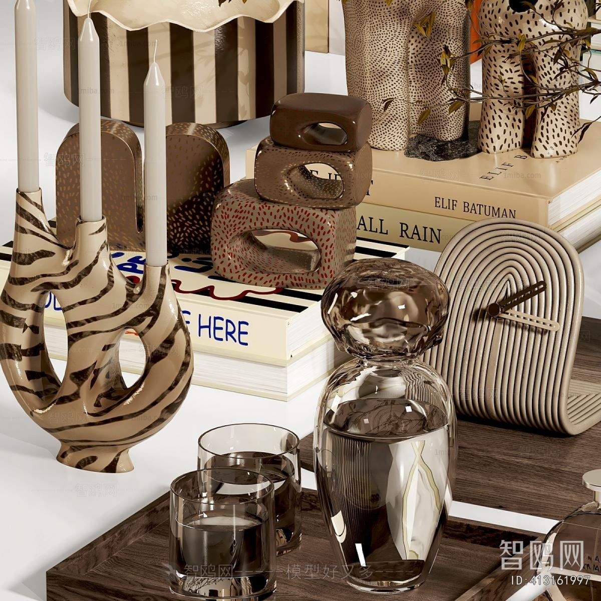 Wabi-sabi Style Decorative Set