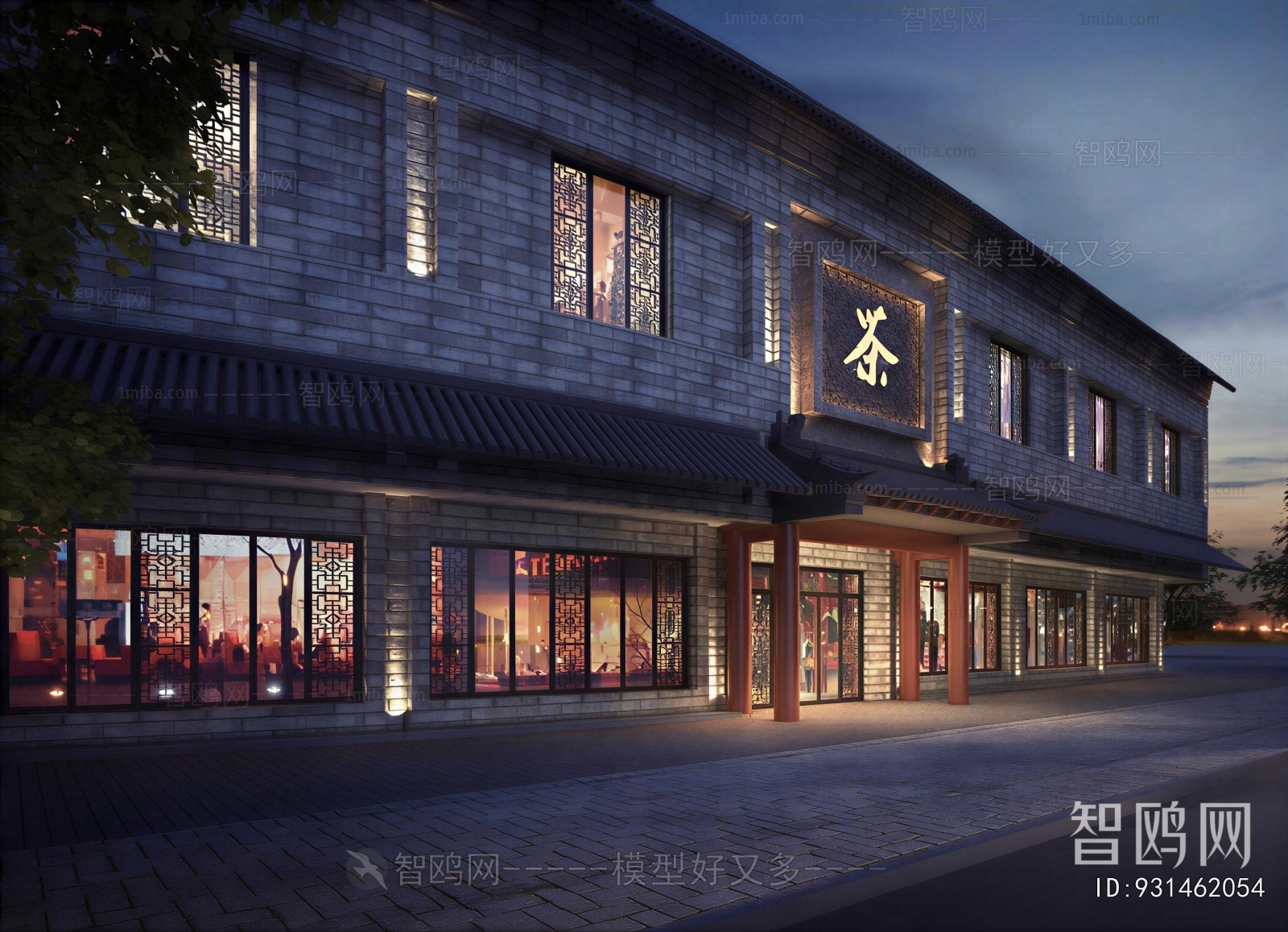 New Chinese Style Facade Element