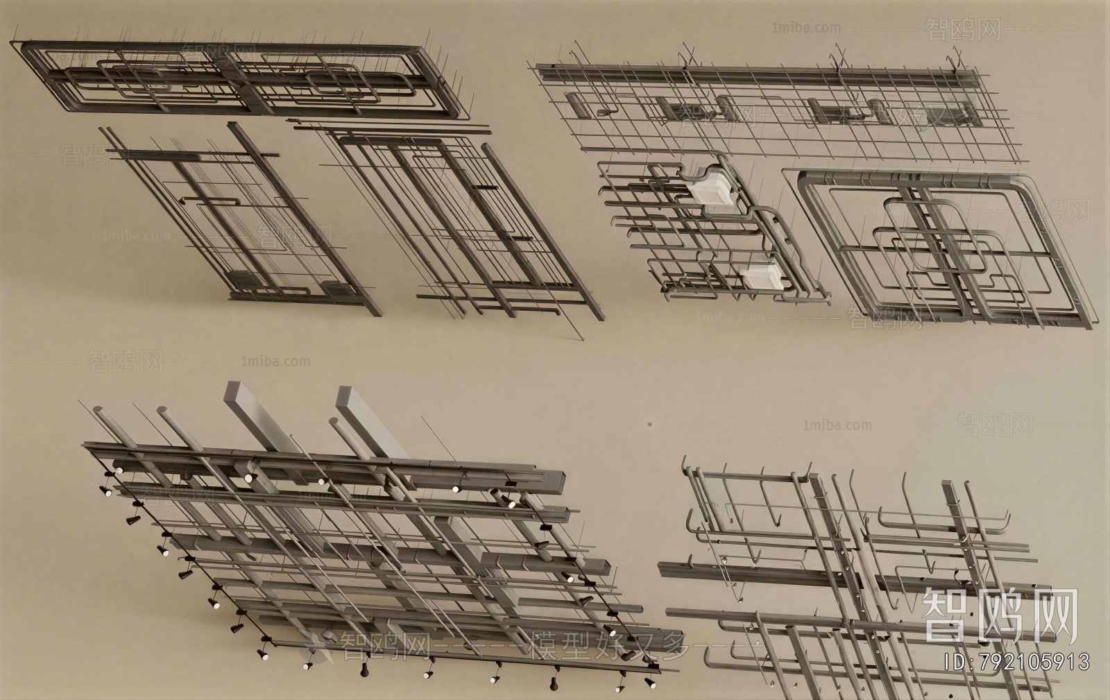 Industrial Style Suspended Ceiling