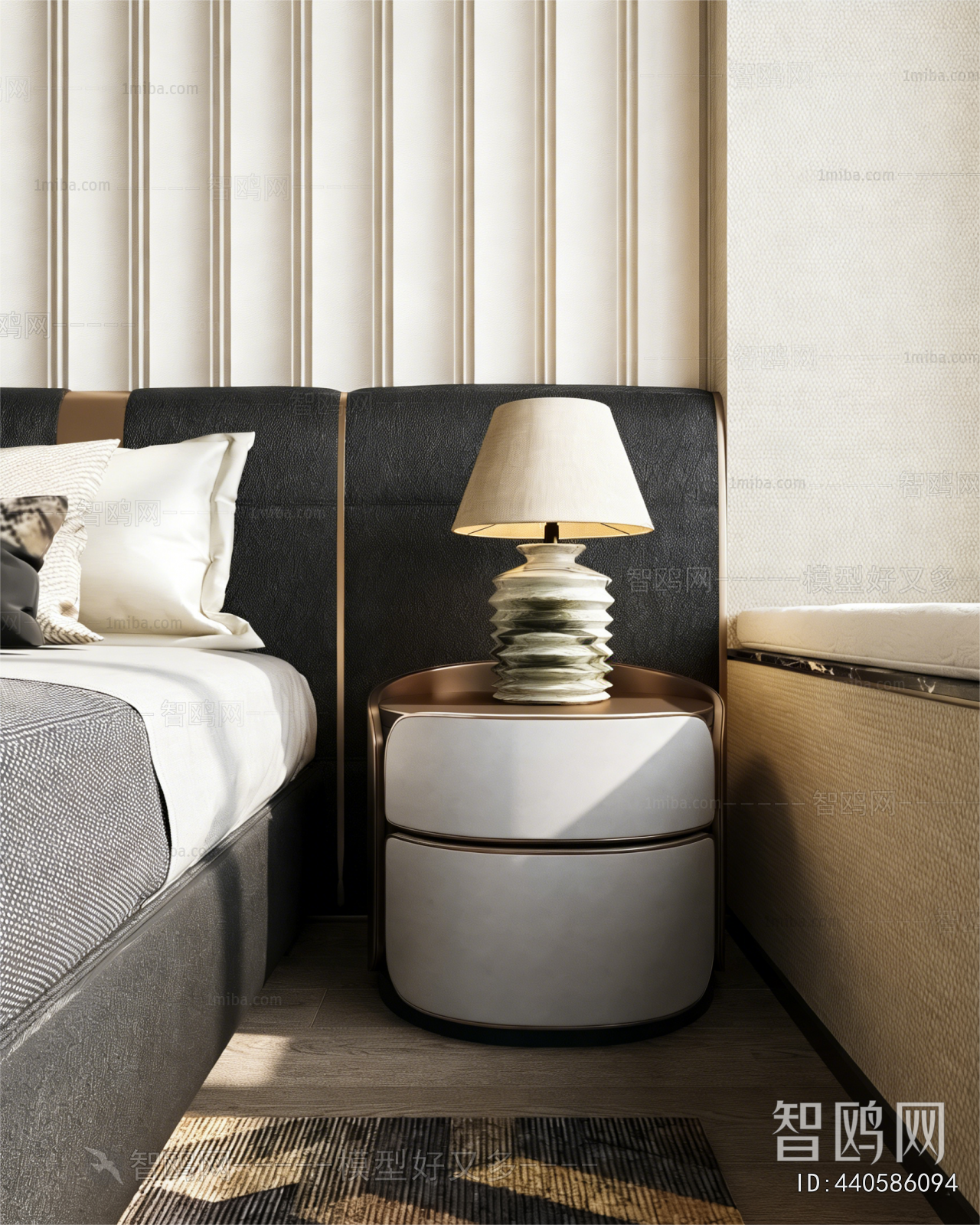 Modern Bedside Cupboard