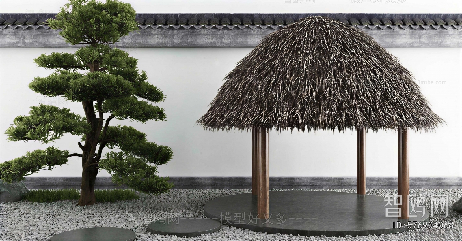 Japanese Style Courtyard/landscape