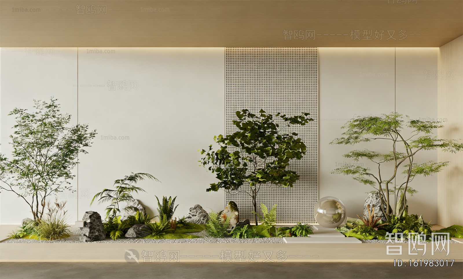 New Chinese Style Plant Landscaping