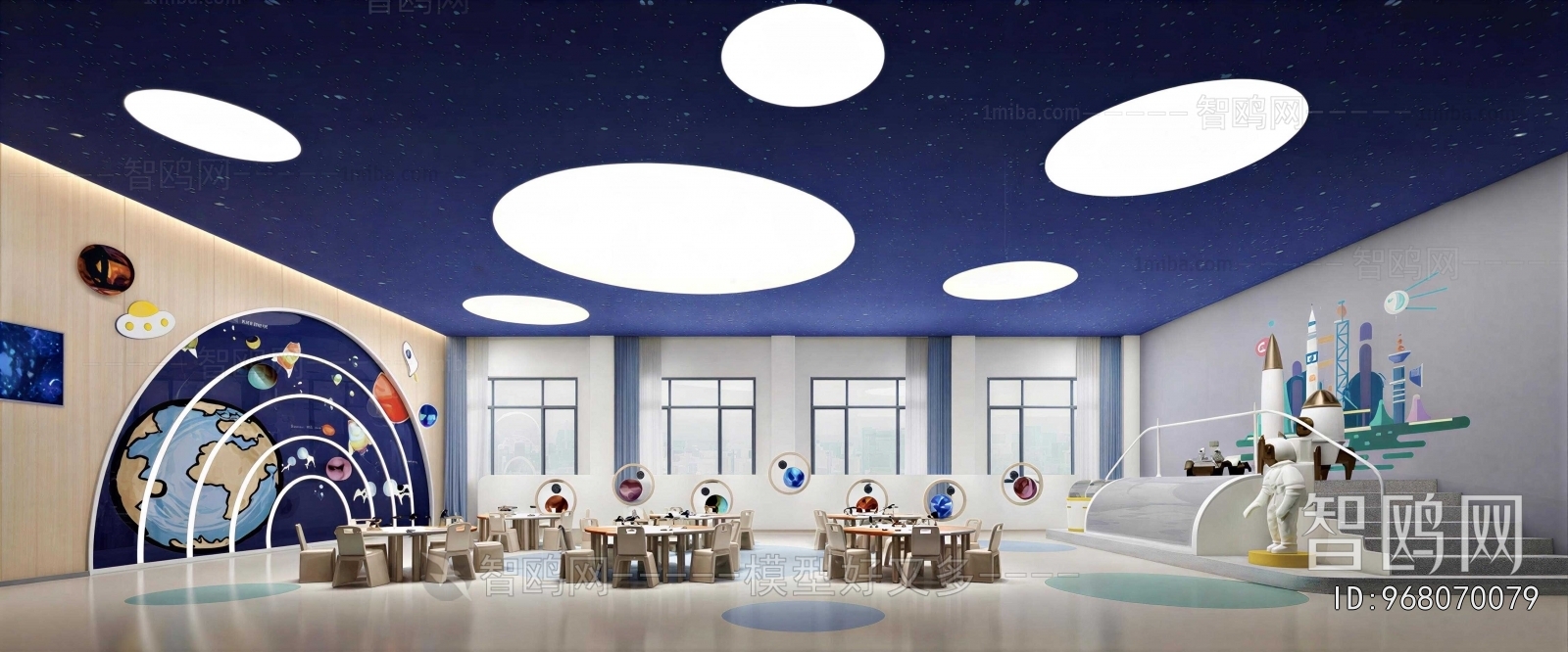 Modern Kindergarten Classrooms