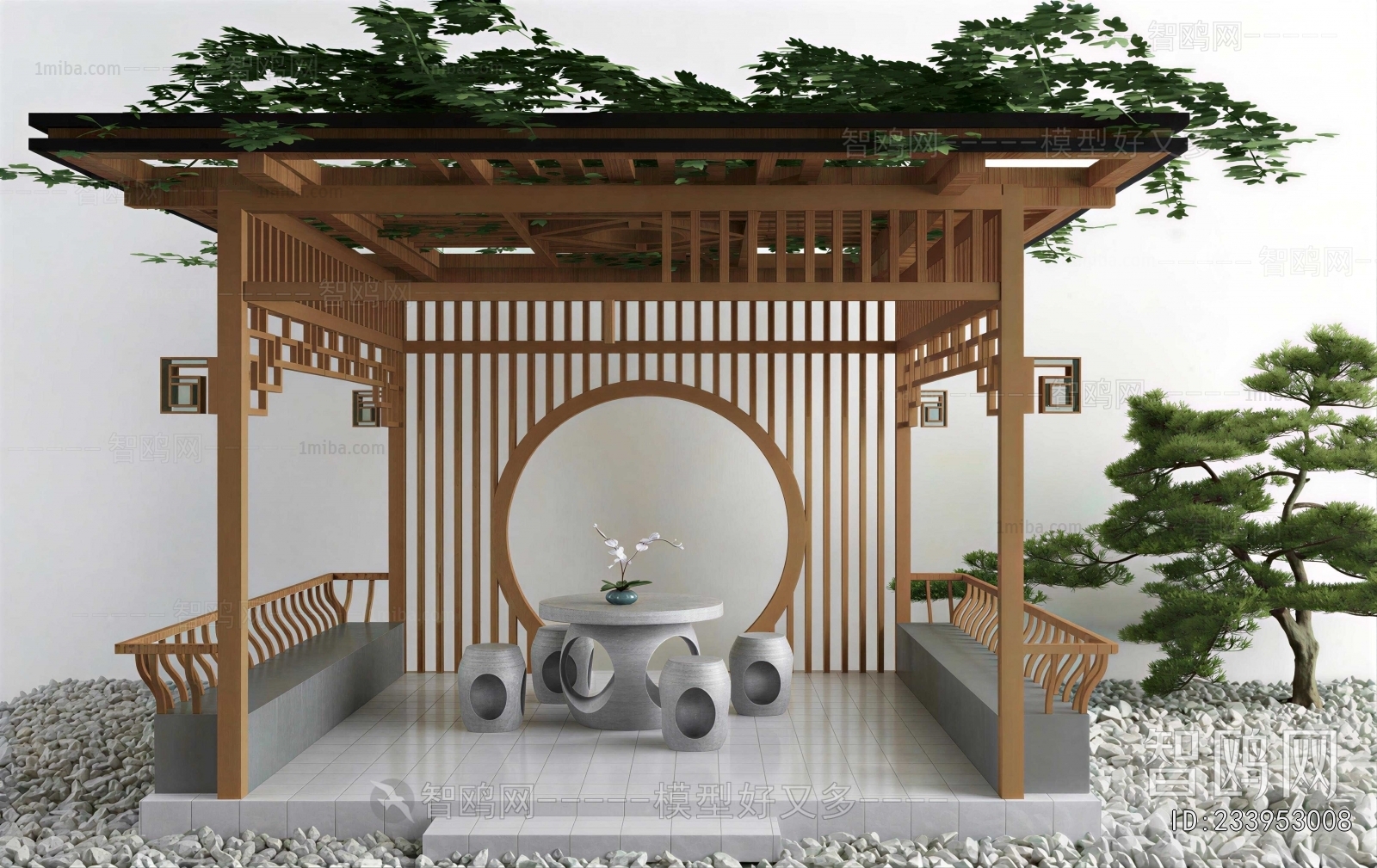 New Chinese Style Pavilion