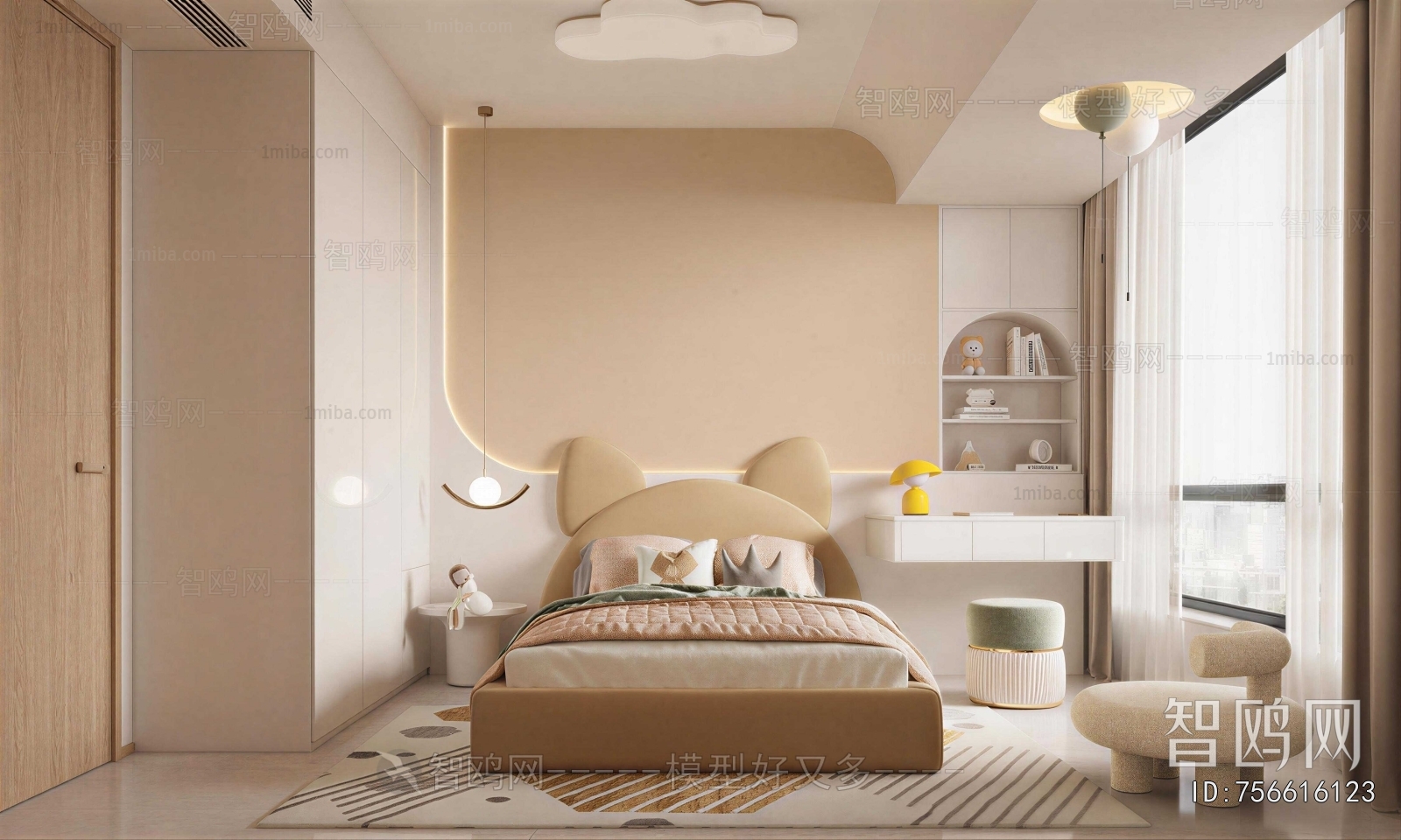 Modern Girl's Room Daughter's Room