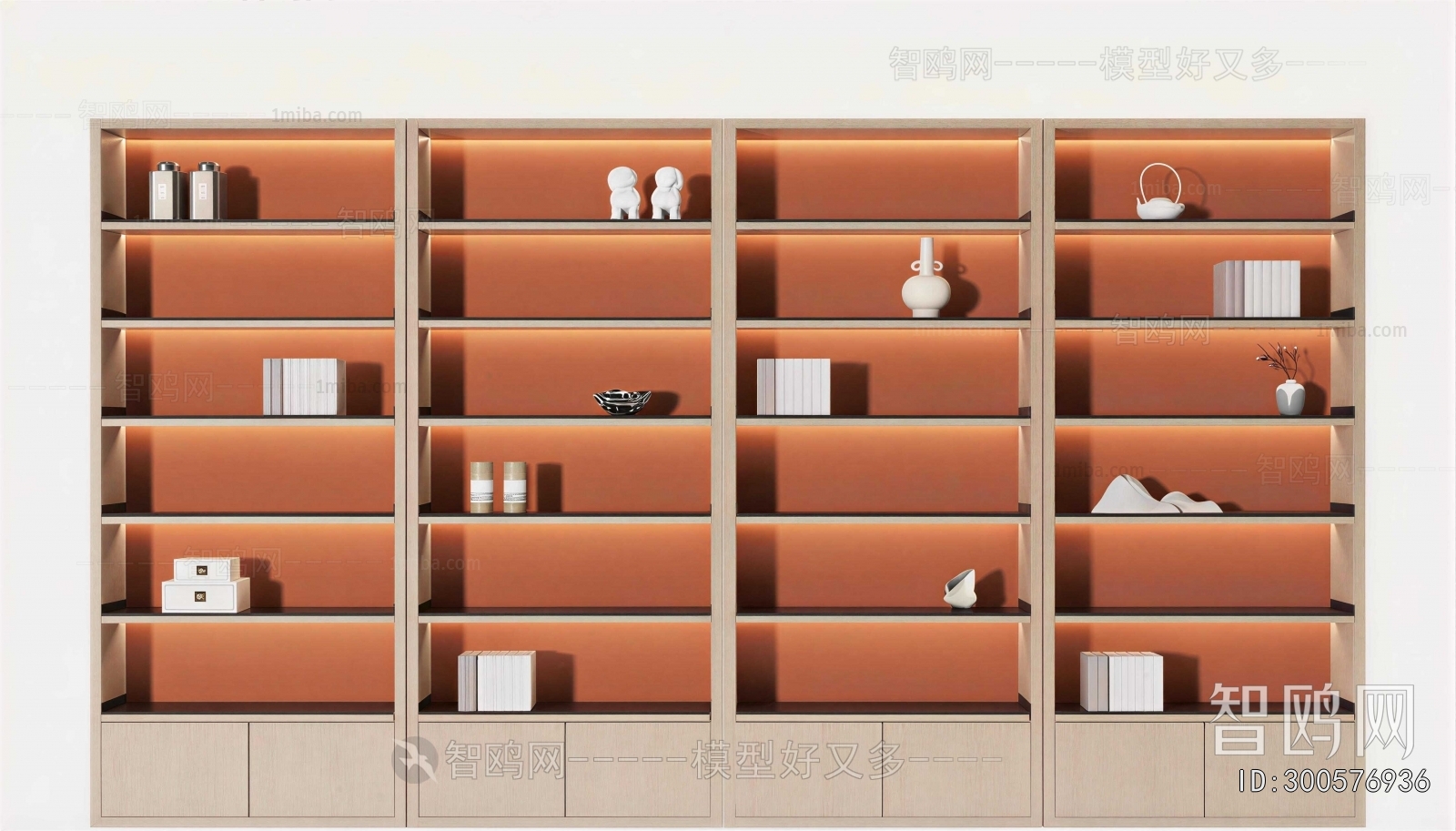 New Chinese Style Decorative Cabinet