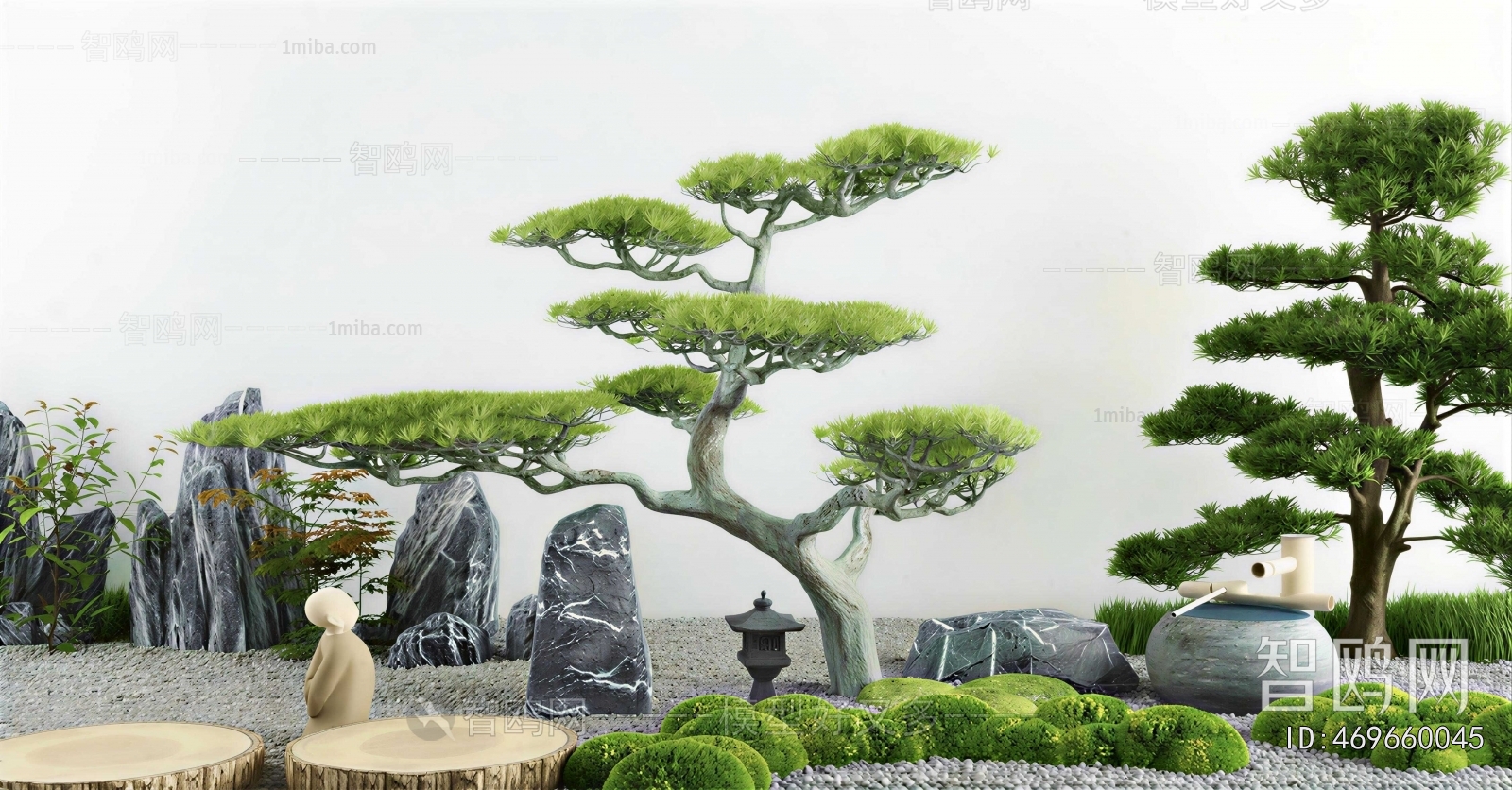 Japanese Style Courtyard/landscape
