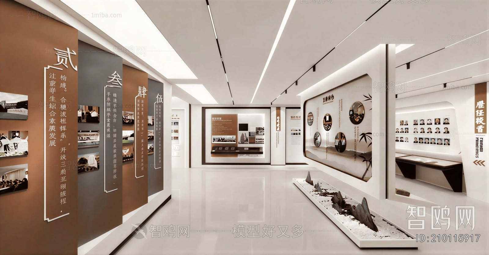 New Chinese Style Exhibition Hall