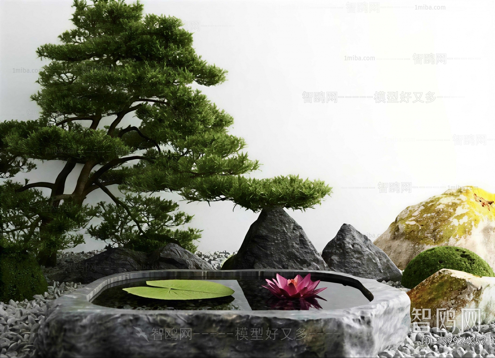 Japanese Style Courtyard/landscape