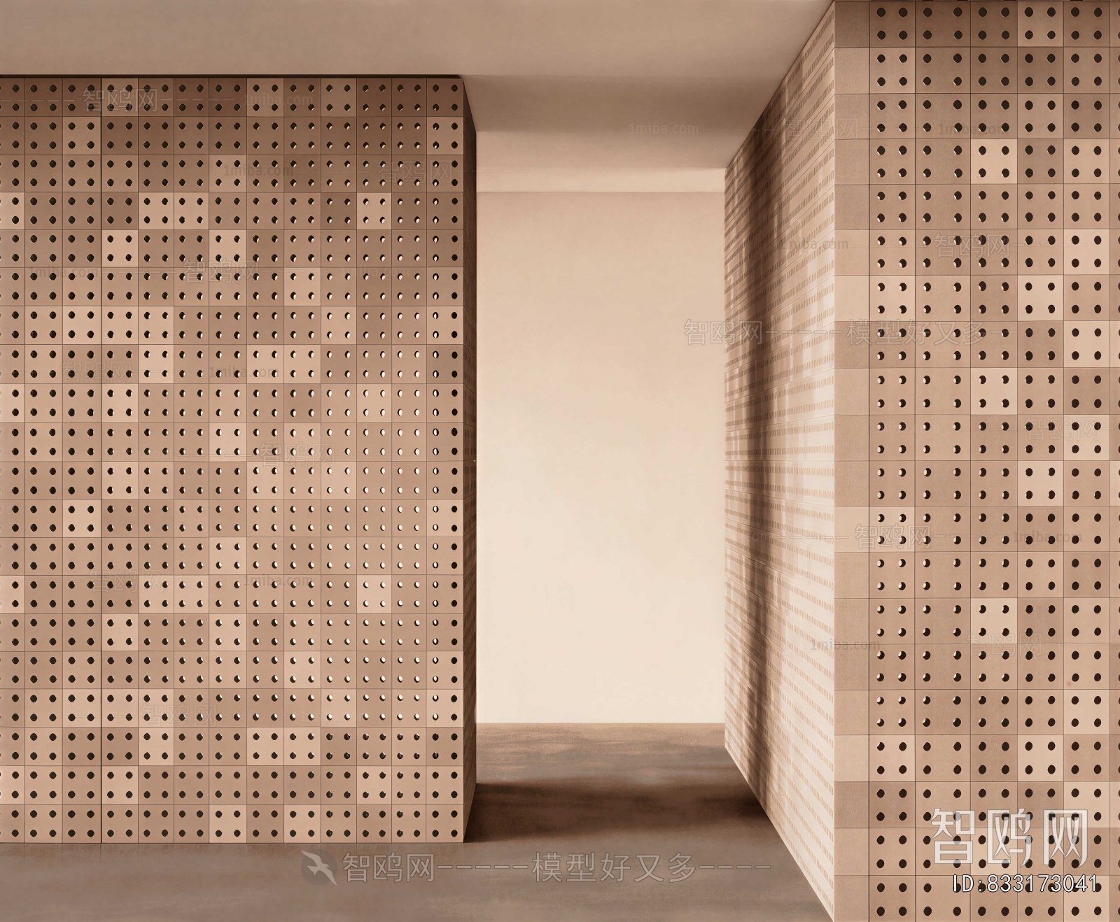 Modern Cement Brick Screen Partition