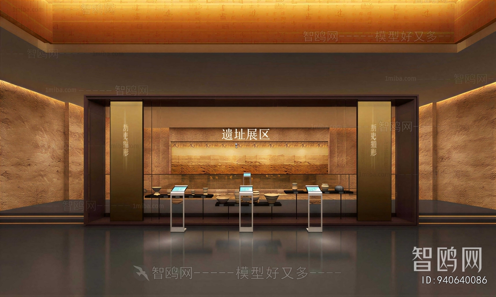 New Chinese Style Exhibition Hall