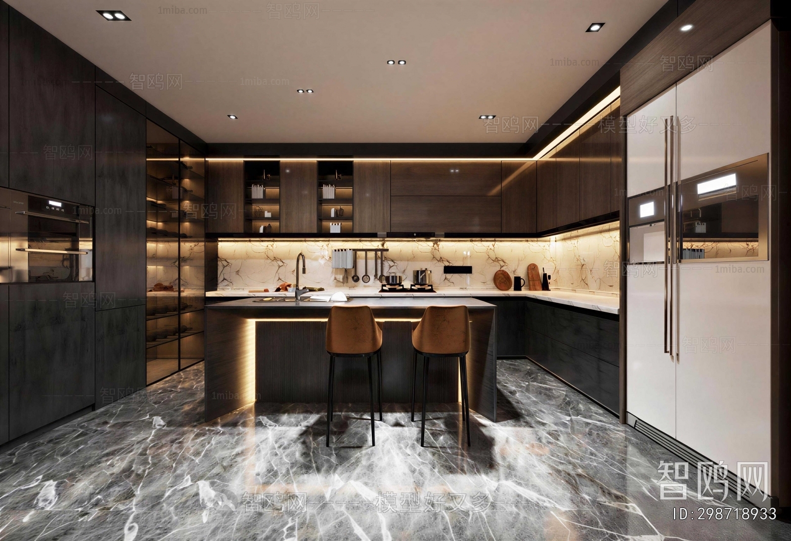 Modern The Kitchen