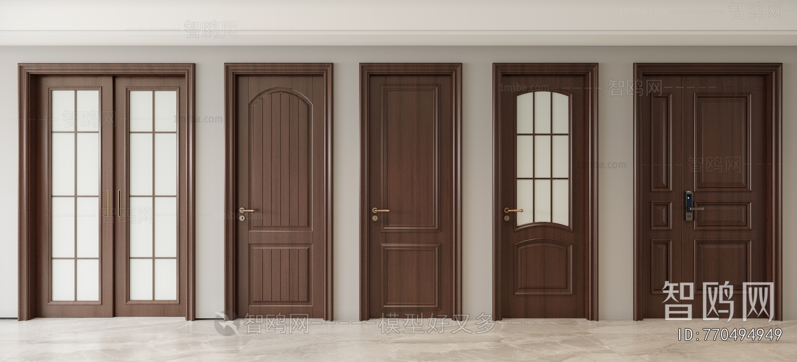 American Style Single Door