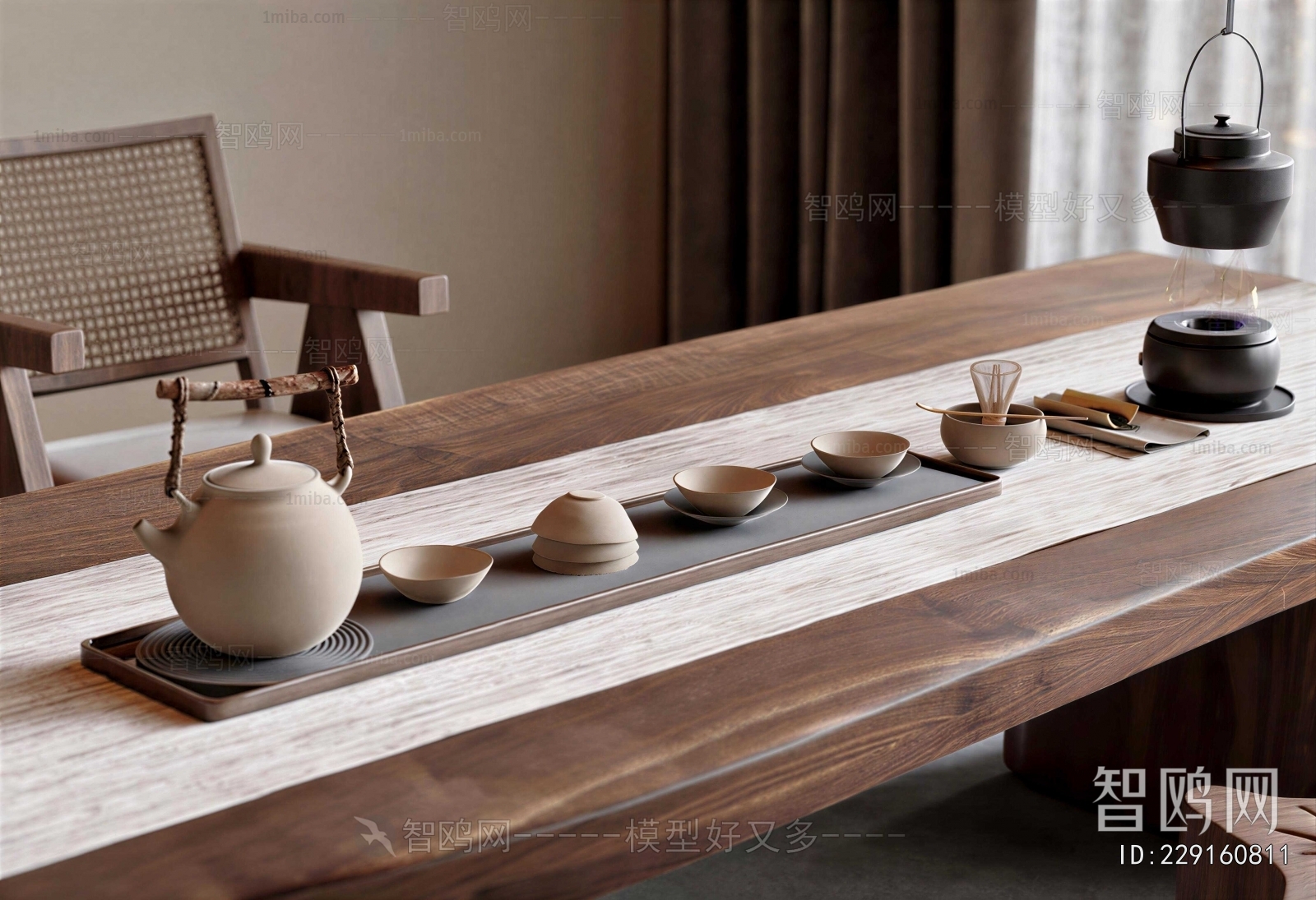 Wabi-sabi Style Tea Set