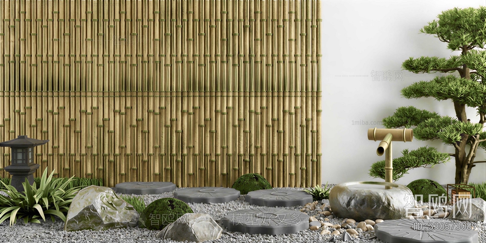 Japanese Style Courtyard/landscape